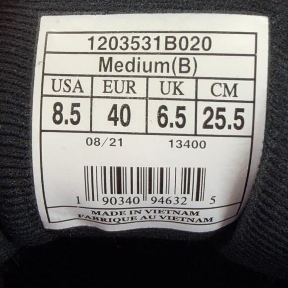 Brooks Adrenaline GTS 22 Black Women Size 8.5 Medium B Running Walking Support - Picture 2 of 10